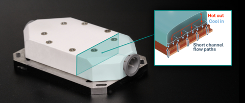 HRL Laboratories offers a breakthrough single-phase direct liquid cooling technology designed to enable higher GPU and rack power densities in modern data centers without the cost and complexity of two-phase cooling systems and while supporting low-water cooling architectures.