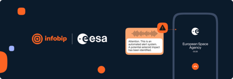 European Space Agency partners with Infobip for asteroid impact alerts.