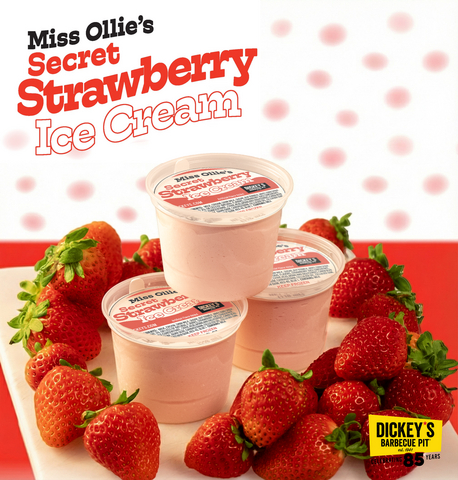 Miss Ollie's Secret Strawberry Ice Cream cups