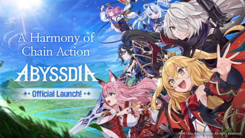 NHN officially launches its new collection RPG, Abyssdia, featuring stylized characters and a unique Chained Action Combat system (Image: NHN)