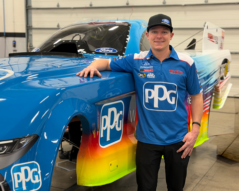 original Austin Prock will drive the PPG NITRO MUSTANG DARK HORSE® Funny Car for Tasca Racing during the 2026 NHRA Mission Foods Drag Racing Series season.