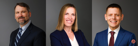 original Daniel Matheson (Left), Katrina Rouse (Center), and Jimmy Moore (Right) have joined Axinn, Veltrop & Harkrider's LLP Antitrust practice as partners.