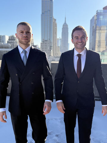 Left: Oscar Hoyle, Associate Partner of Talisman Advisory Partners | Right: Tom Perkin, Partner of Talisman Advisory Partners