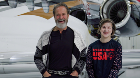 Omani and Jeanie Carson named inaugural departure day Dove 1 for 2026 Special Olympics Airlift, donating aircraft and crew to lead athletes home (Photo credit: Textron Aviation).
