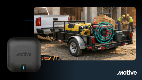 Motive Beacon is a compact and durable tracking device that can help operations teams quickly locate containers and small equipment often overlooked by traditional GPS tracking devices due to their size or value.