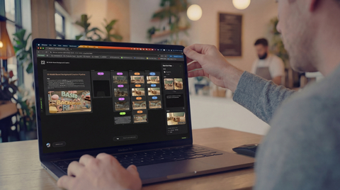 AICRON, an integrated AI content creation platform, features a node-based workflow (image: Morpheus Studios)
