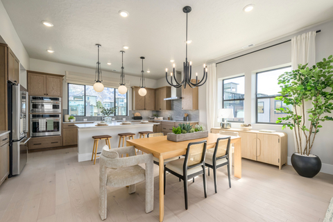 Model home for Aspire at Holladay Hills by Tri Pointe Homes. Photo Credit: Derek VanDenBerghe, Ikon Media