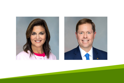 original Dana Nolan, left, head of Investor Relations for Regions, has decided to retire in April. Regions Bank veteran Tom Speir, right, will succeed Nolan.