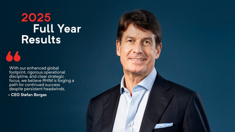 Stefan Borgas, Chief Executive Officer von RHI Magnesita, zu den Jahresergebnissen 2025.