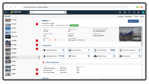 Veryon Tracking+ Fleet Management Module