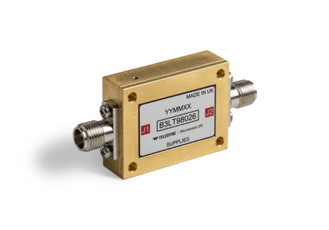 Passive Wideband Limiter protecting against high-power pulsed and continuous wave RF signals