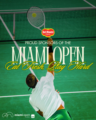 Fresh Del Monte Serves Up Refreshing Courtside Smoothie Lineup at the Upcoming Miami Open