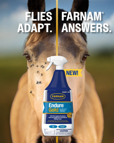 Made to annihilate flies, ticks, and mosquitoes with brand-new, EPA-approved ingredients never before used in equine care.
