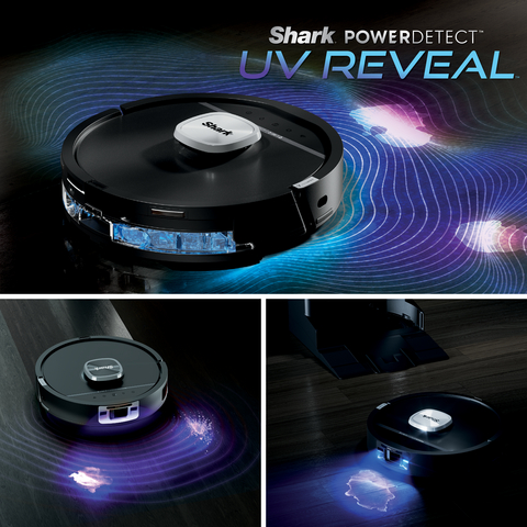 Shark Launches PowerDetect™ UV Reveal™ – The First Robot Vacuum + Mop to Use UV Technology to Detect Invisible Messes