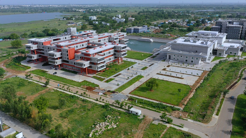 Aerial view of the Indian Institute of Technology Hyderabad © Indian Institute of Technology Hyderabad