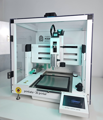 original The FABRx M3DIMAKER is more than capable of producing 1,000+ doses per hour, and depending on dosage form and configuration, it can exceed 2,000 doses per hour.