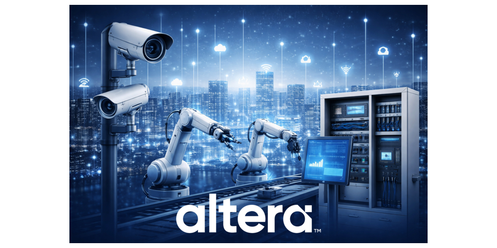 Altera Advances FPGA-Based Physical AI for Robotics and Edge Applications 1 Embedded World Image