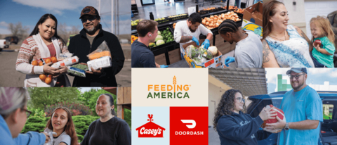 original Casey’s guests can round up in‑store, donate online or order delivery through DoorDash to support through April 7.