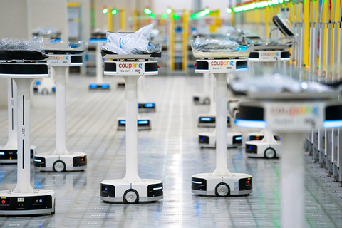original Coupang has invested billions of dollars into building its end-to-end logistics infrastructure, which integrates cutting-edge technology such as artificial intelligence and custom robotics.