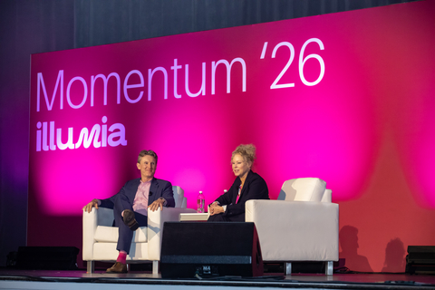 original CEO Greg Brown and Chief Commercial Officer Laura Newell-McLaughlin kick off Momentum ’26, Illumia’s annual user conference, with a fireside chat.
