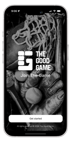 thumbnail The Good Game App makes it easy for anyone involved in youth sports to Join The Game.