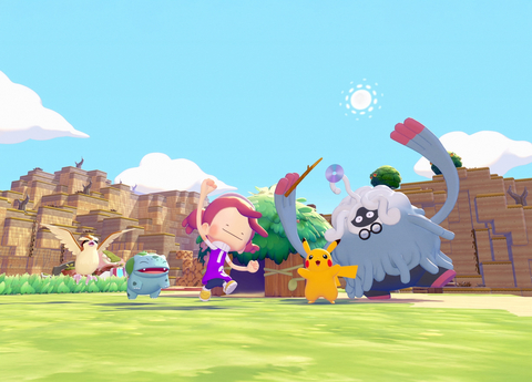 The Pokémon Pokopia game is available now on the Nintendo Switch 2 system.