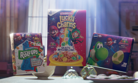 General Mills and The Super Mario Galaxy Movie come together to debut a lineup of limited-edition, galaxy-inspired products, available nationwide ahead of the film’s release. Nintendo and Illumination’s The Super Mario Galaxy Movie arrives in theaters April 1, 2026.