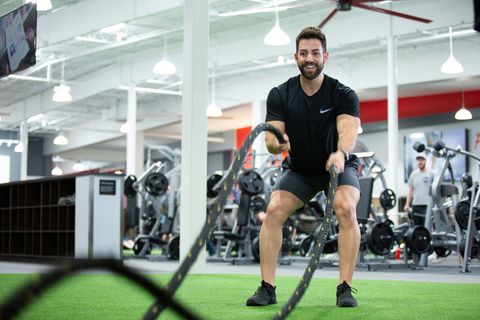 The functional training turf at VASA Fitness