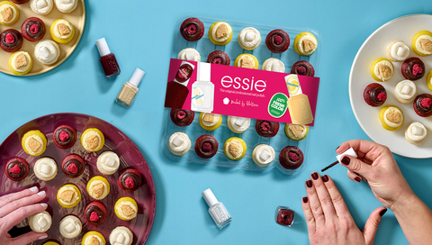 Baked by Melissa and essie Gourmet Grocery-inspired cupcakes