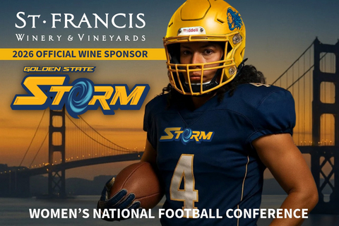 Rooted in Northern California; St. Francis Winery partners with the Golden State Storm.