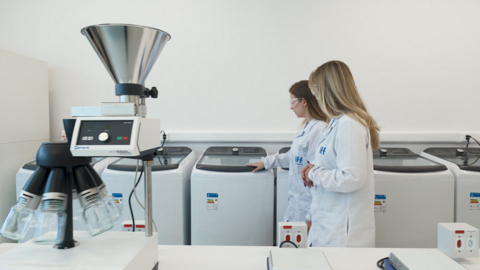 IFF's home care application lab in Brazil.