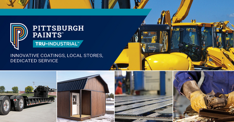 PITTSBURGH PAINTS™ TRU-INDUSTRIAL™ line offers innovative technologies serving industrial applicators in various sectors including transportation, building materials, sheds, trailers and heavy-duty equipment to deliver powerful protection against tough environments.
