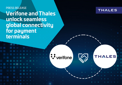 original Thales today announced a partnership with Verifone, a global leader in payment terminal solutions, to connect Verifone’s next-generation point-of-sale (POS) terminals using Thales eSIM technology.