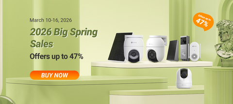 Le offerte EZVIZ per la primavera: sconti per gli Amazon Spring Deal Days