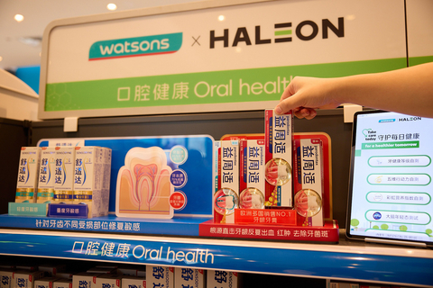 original parodontax, Haleon's clinically proven gum health brand, is expanding across China