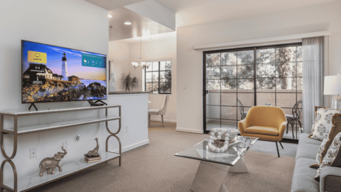 Groove Technology Solutions provides DIRECTV with DVR capabilities, managed Wi-Fi with Private Area Network (PAN) solutions, low-voltage and circuit infrastructure, and digital signage systems for Atria communities nationwide.