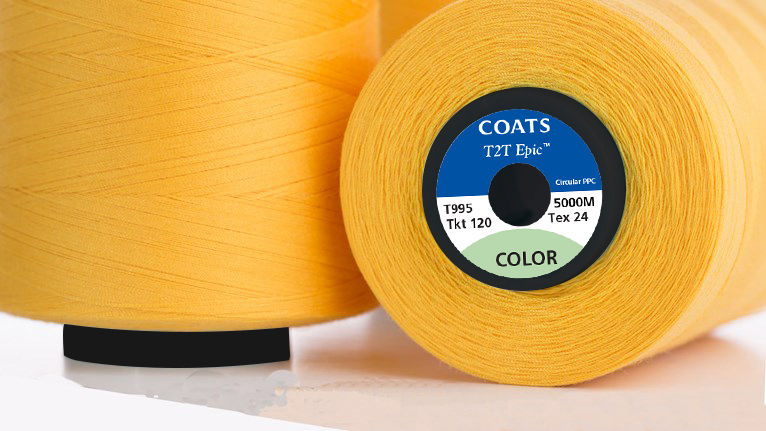 Coats T2T Epic recycled polyester thread