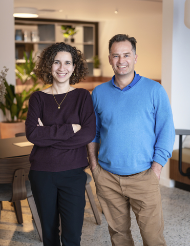 Waiv Co-Founders, Meriem Sefta (CEO) and Lionel Guillou (CTO)