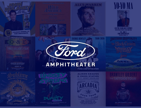 Ford Amphitheater | Colorado Springs, CO | Announced Shows as of 3/13/2026