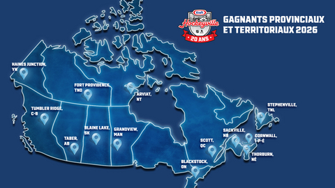 Gagnants provinciaux et territoriaux 2026