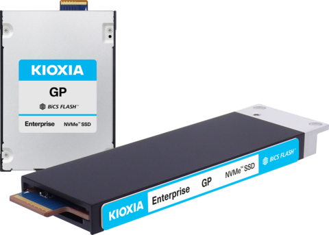 The KIOXIA GP Series SSD family is designed to address the evolving needs of AI workloads.