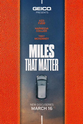 As part of its expanded commitment to collegiate sports and timed to the start of March Madness, GEICO – an official partner of the NCAA – today unveiled “Miles That Matter,” a three-part docuseries now streaming on Paramount+, with episodes also airing on the CBS Sports Network. The branded docuseries traces the transitions and journeys behind some of basketball’s biggest stars, showcasing the miles and communities that propelled their success.