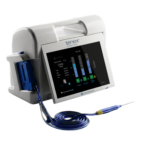 original The FDA-cleared Tenex 2nd Generation System, an advanced platform designed to expand minimally invasive ultrasonic procedures for the treatment of chronic tendon disease and other musculoskeletal conditions, including calcific deposits, bone spurs, and diabetic foot ulcers.