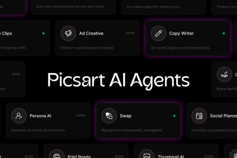 Picsart, the AI-powered design engine for 130M+ creators worldwide, today opened the waitlist for its AI Agent Marketplace.