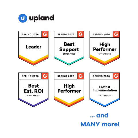 Upland Software Earns Over 40 Badges in G2’s Spring 2026 Market Reports 