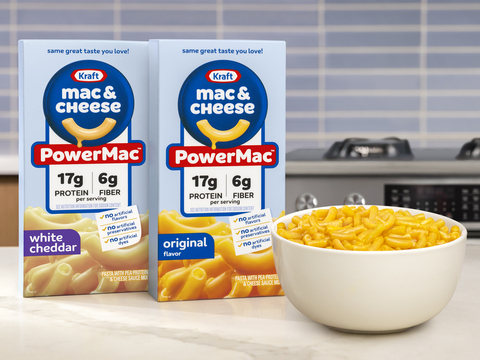 The Best Thing Ever Just Got Better: Kraft Mac & Cheese Unveils PowerMac, Offering Added Protein and Fiber with the Same Cheesiness Fans Know and Love