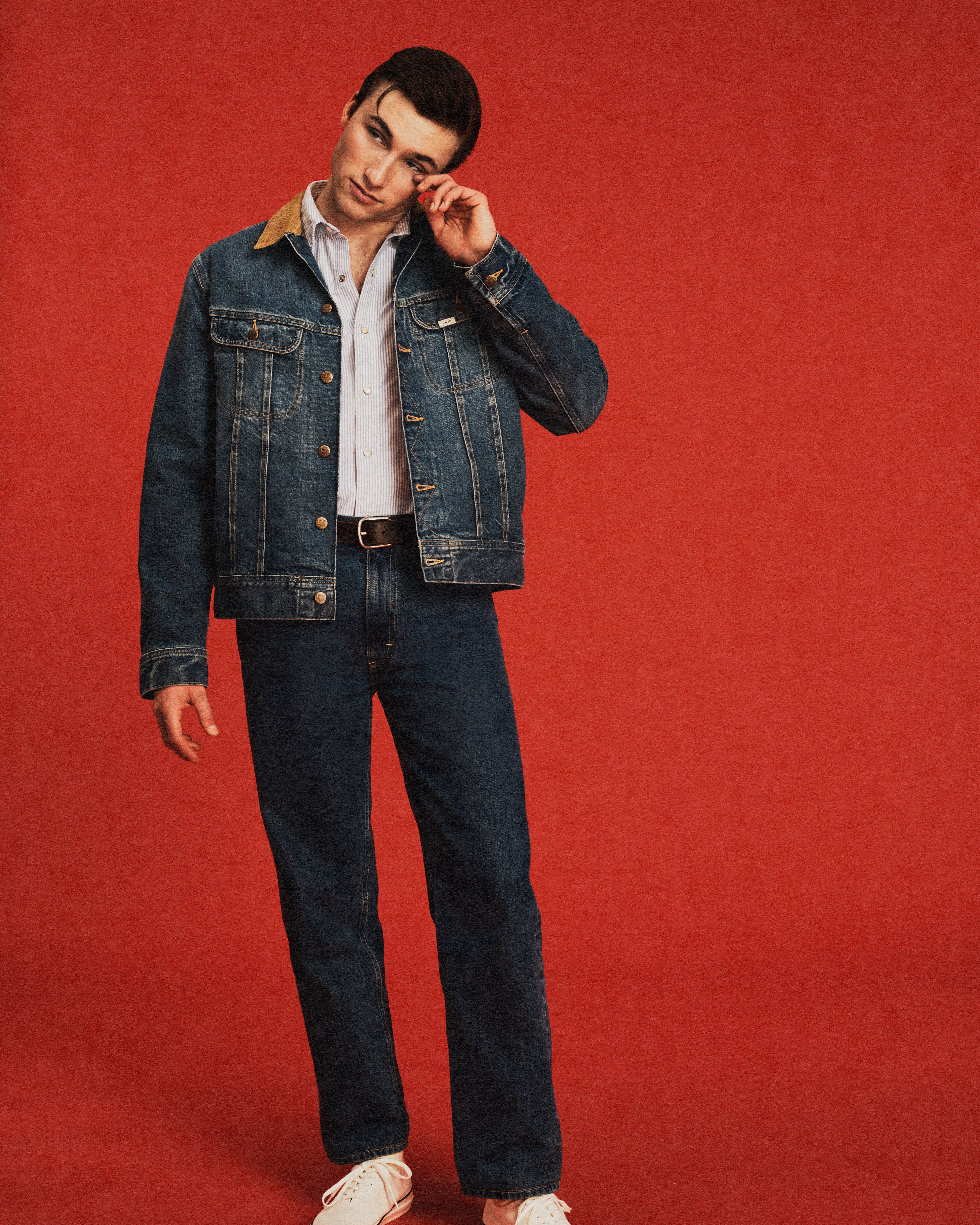 AMERI×Lee DENIM SET UP