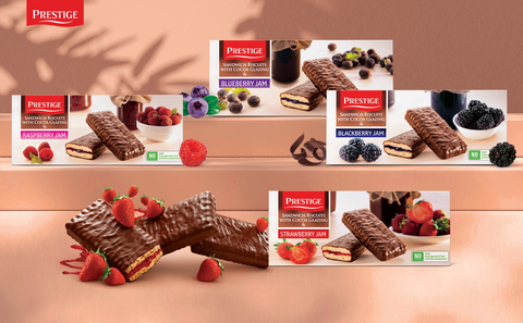 Prestige-96 sandwich biscuits.