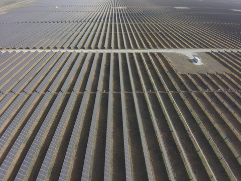 original Avangrid's True North Solar project in Texas.