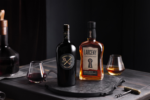 Cooper & Thief Cellarmasters collaborated with Larceny Bourbon to create a Limited Release Napa Valley Red Blend.